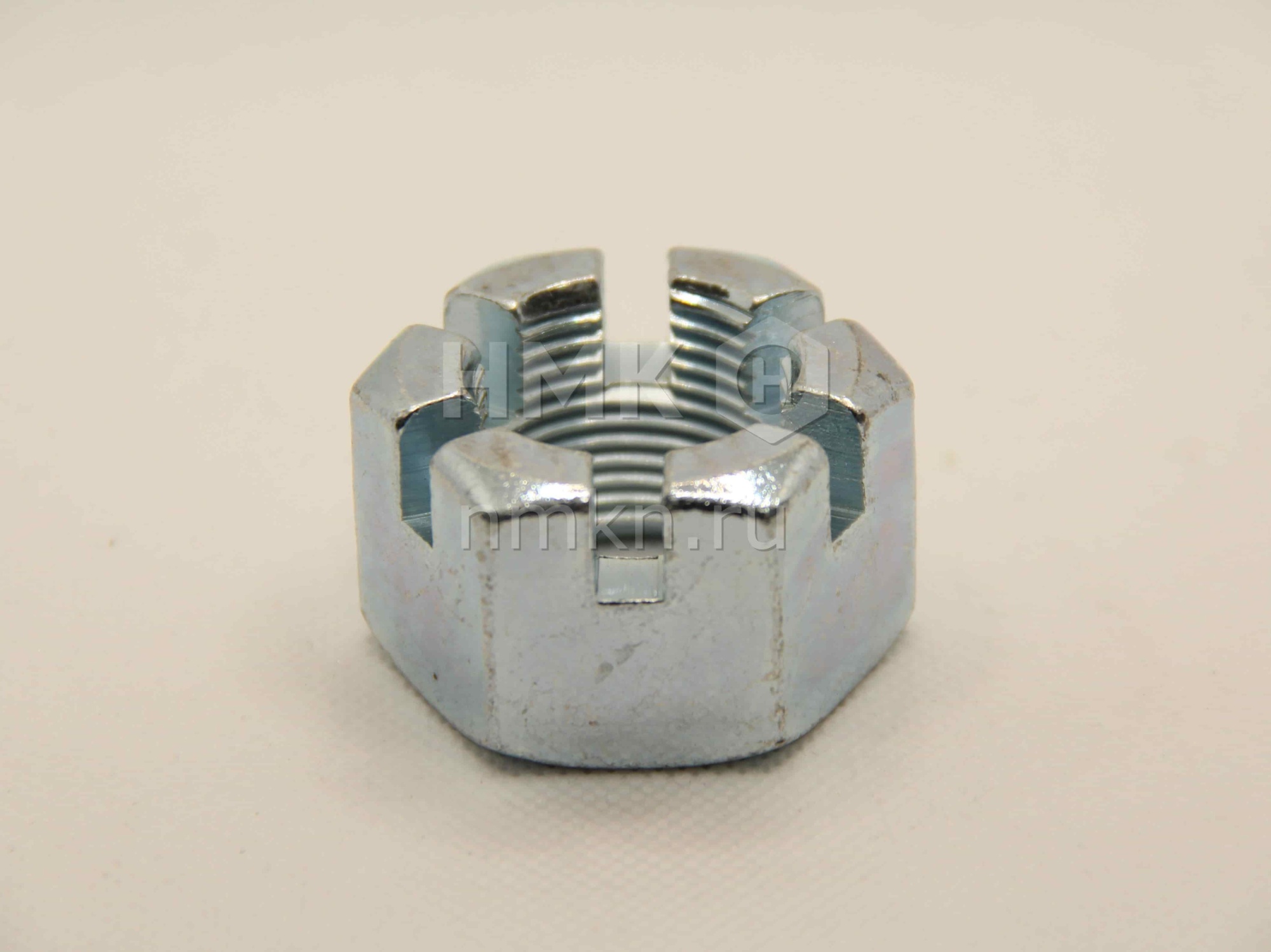 Гайка корончатая/прорезная ГОСТ 5919 М27х2 цинк