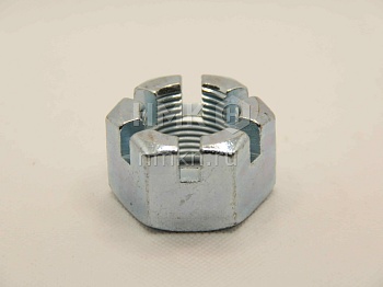 Гайка корончатая/прорезная ГОСТ 5919 М27х2 цинк